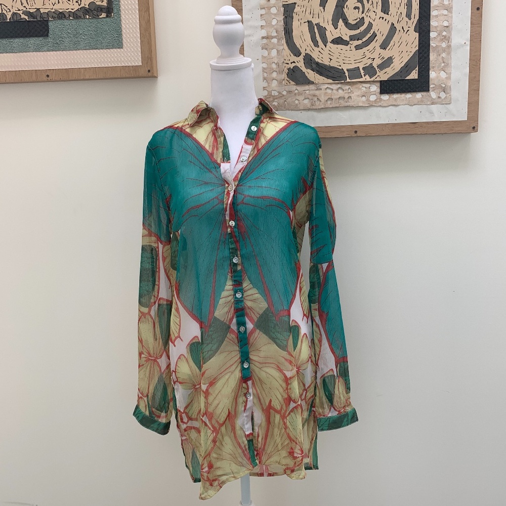 Desigual butterfly blouse